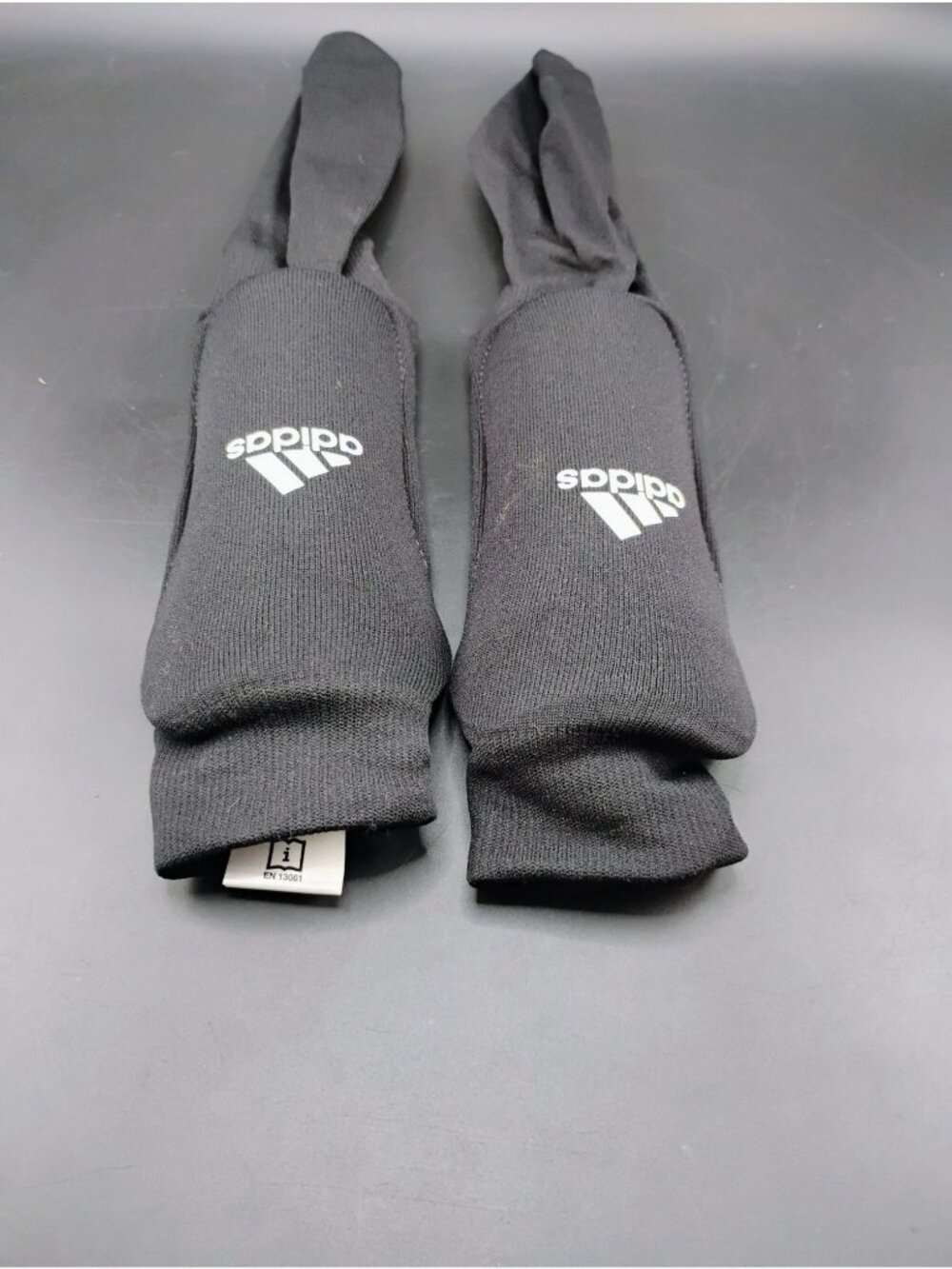 Adidas Youth Soccer Shin Guard Socks Black - Picture 8 of 9